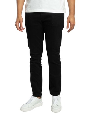Armani Exchange Slim 5 Pocket Jeans - Black
