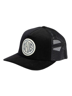 Deus Ex Machina Pill Cord Trucker Cap - Black