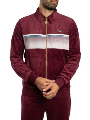 Fila Malakai Track Jacket - Fig/Milky Blue/Gardenia