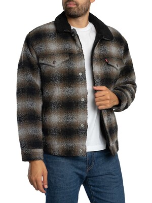 Levi's Relaxed Fit Plaid Jacket - James