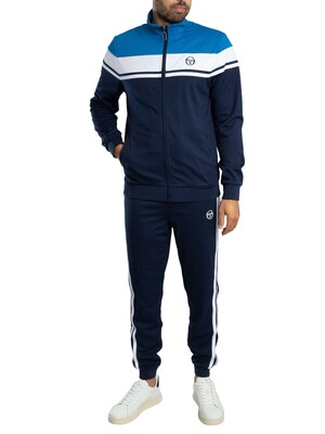 Sergio Tacchini Damarindo Track Suit - Directoire Blue/White/Maritime Blue