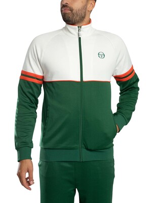 Sergio Tacchini Orion Track Jacket - Gardenia/Eden/Tangerine Tango