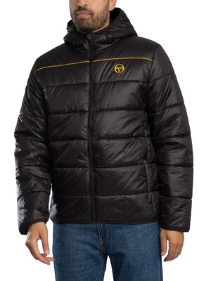 Sergio Tacchini Padova Puffer Jacket - Black