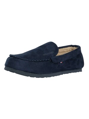 Tommy Hilfiger Side Driver House Slippers - Desert Sky
