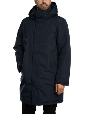 Tommy Hilfiger Tech Hooded Padded Parka Jacket - Desert Sky