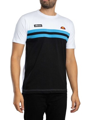 Ellesse Venire T-Shirt - White/Blue/Black