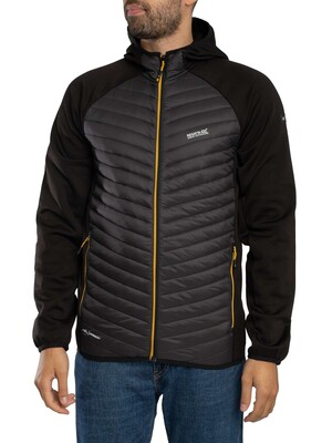 Regatta Andreson Hybrid Jacket - Black/Ash