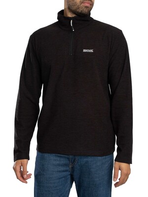 Regatta Thompson Marl Half Zip Fleece - Ash