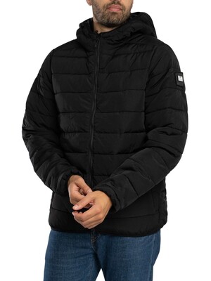 Weekend Offender LA Guardia Padded Jacket - Black