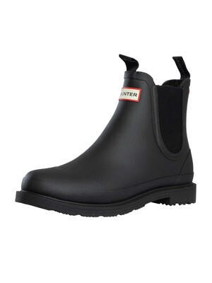 Hunter Elements Chelsea Insulated Wellies - Black