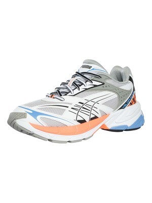 Puma Velophasis Bliss Trainers - White/Smokey Grey