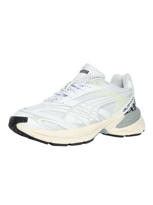Puma Velophasis Trainers - White/Cool Mid Grey