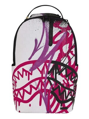 Sprayground Graff Mayhem RMX Backpack - White/Multi