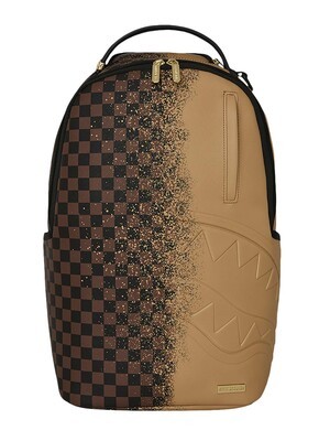Sprayground 20L Central Breakup Check Sorbet Backpack - Purple