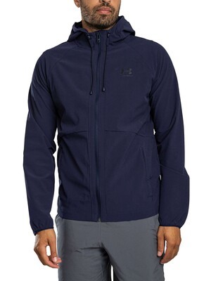 Under Armour Vibe Woven Jacket - Midnight Navy/Black