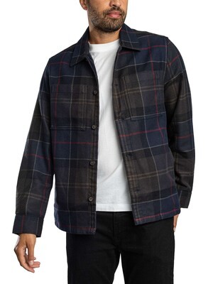 Barbour Tartan Overshirt - Shadow Classic