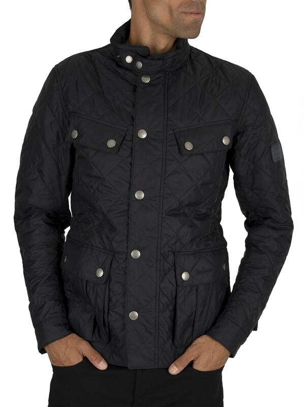 Barbour International Ariel Quilt Jacket - Navy