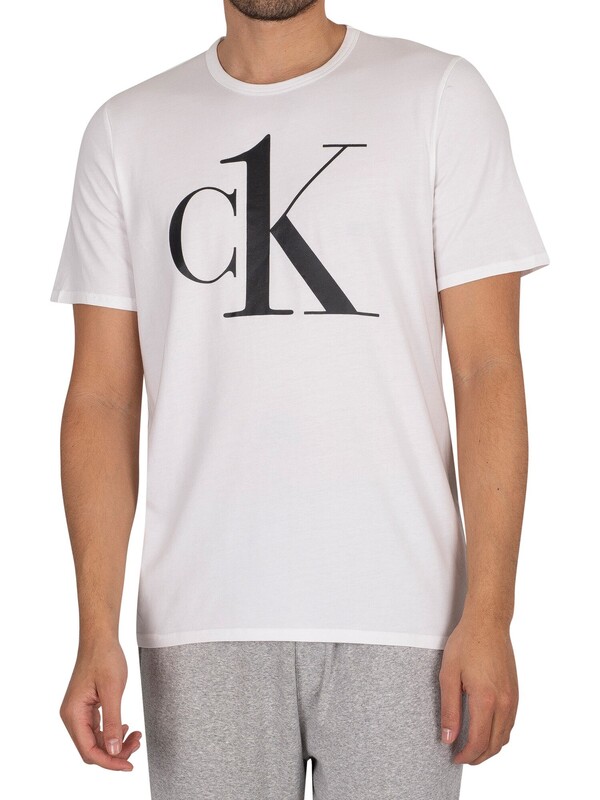 Calvin Klein Lounge CK One Graphic T-Shirt - White