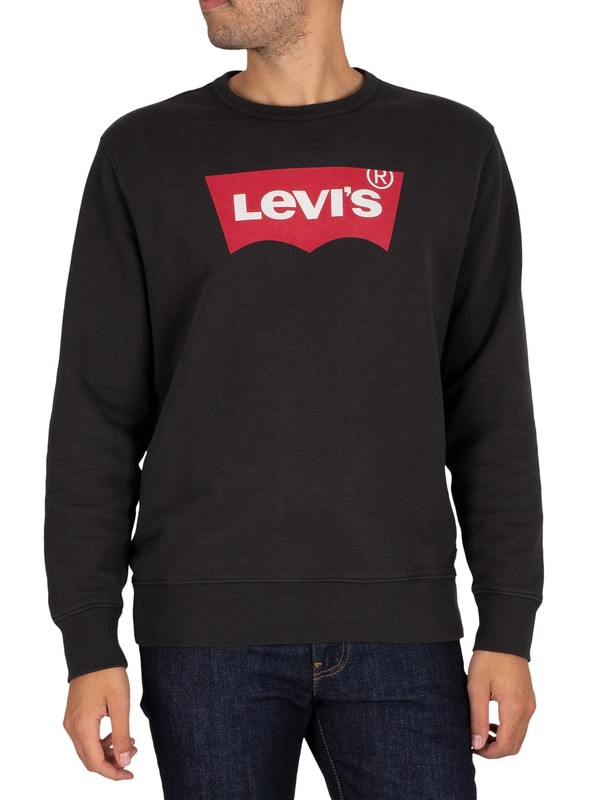Levi's Graphic Sweatshirt - Jet Black