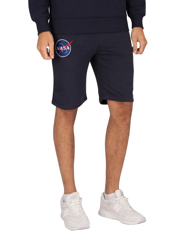 Alpha Industries NASA Basic Sweat Shorts - Rep Blue