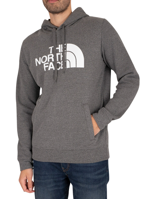 The North Face Half Dome Pullover Hoodie - Medium Grey Heather