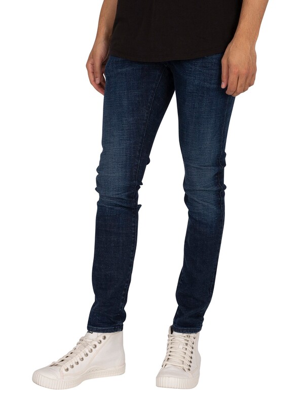 G-Star RAW Revend Skinny Fit Jeans - Worn In Ultramarine