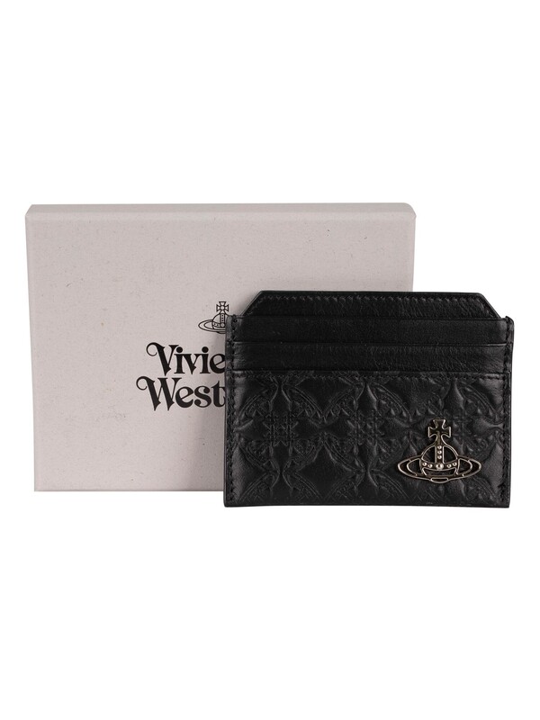 Vivienne Westwood George Slim Card Wallet - Black
