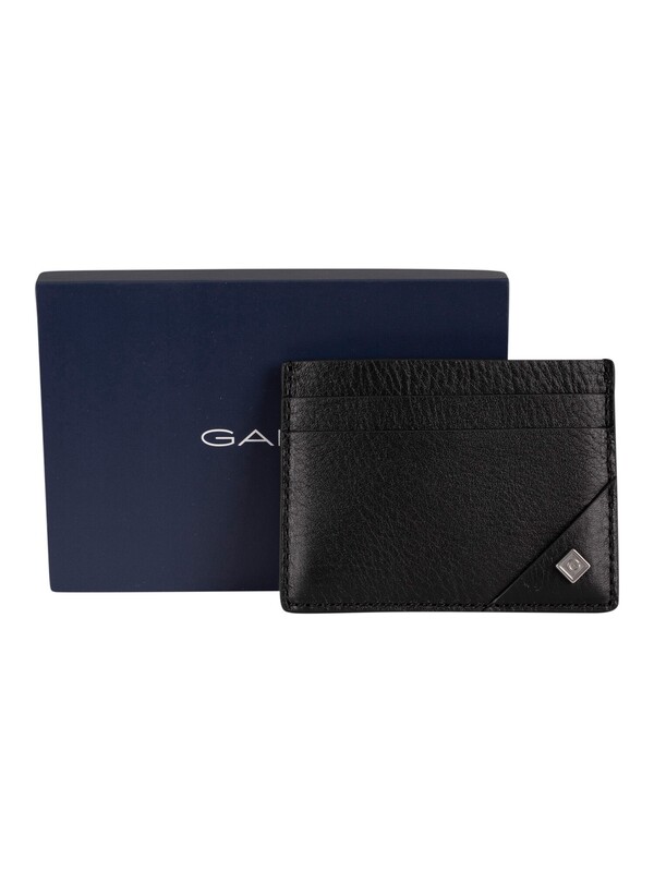 GANT Leather Cardholder - Black