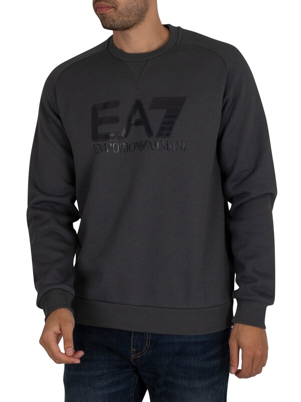 EA7 Graphic Sweatshirt - Iron Gate