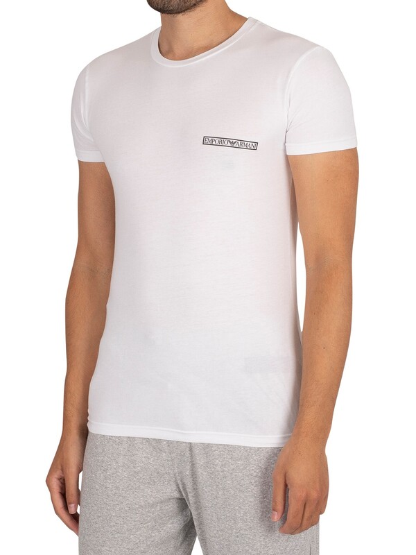Emporio Armani Lounge Crew Neck T-Shirt - White