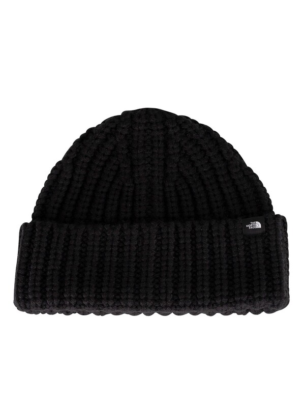 The North Face Chunky Knit Watchman Beanie - Black
