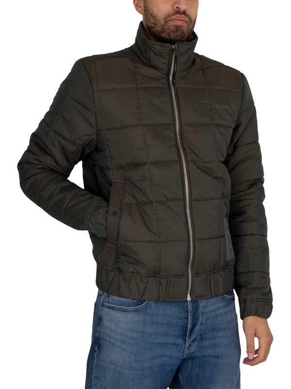 G-Star RAW Meefic Quilted Jacket - Shadow Olive