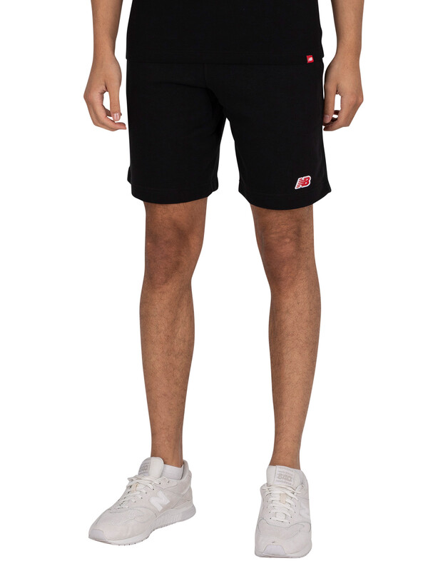 New Balance Small Pack Sweat Shorts - Black