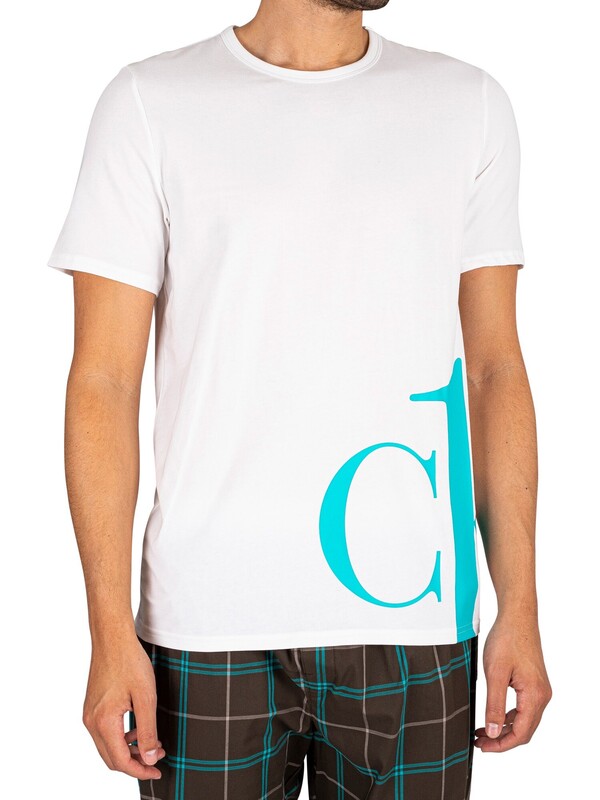 Calvin Klein CK One Lounge Graphic T-Shirt - White