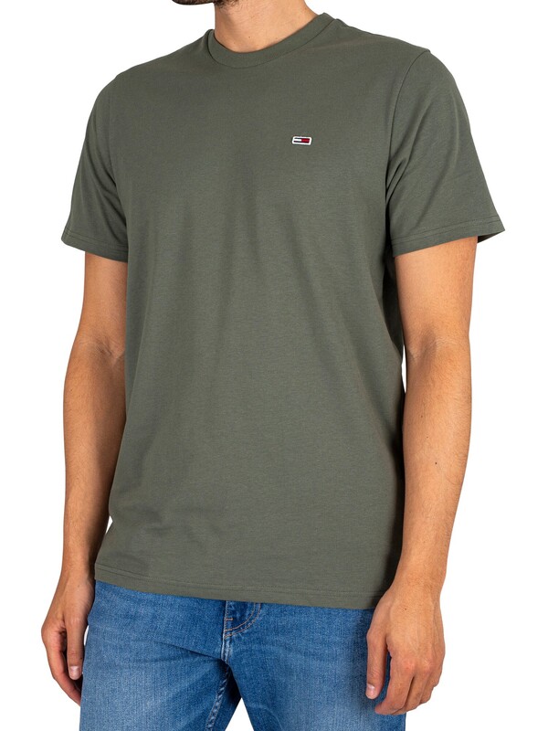 Tommy Jeans Classic Jersey T-Shirt - Avalon Green