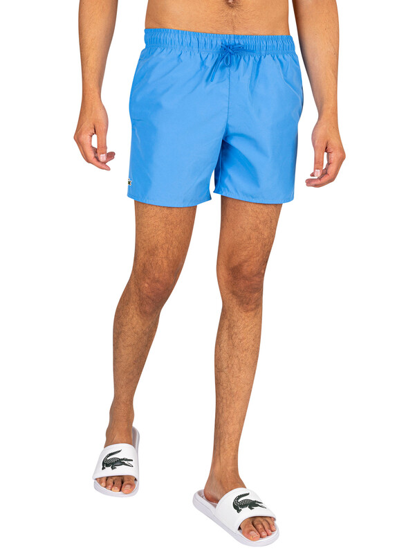 Lacoste Logo Swim Shorts - Blue