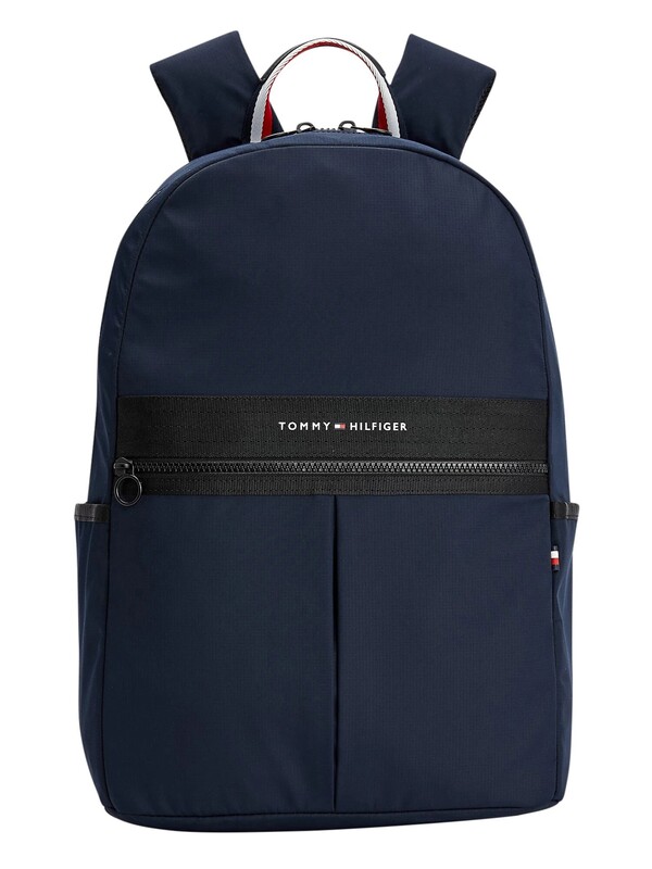 Tommy Hilfiger Horizon Logo Backpack - Space Blue
