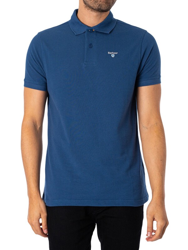 Barbour Sports Polo Shirt - Deep Blue