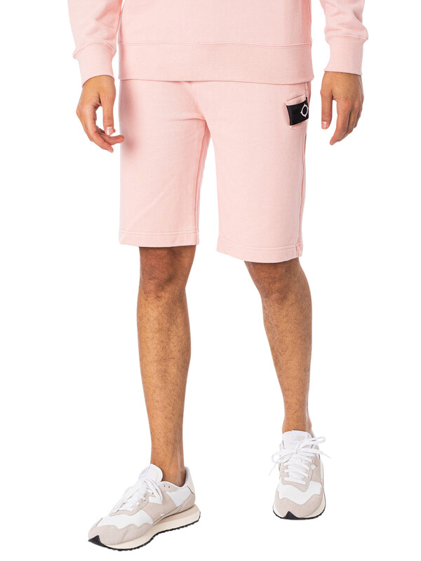 MA.STRUM Core Sweat Shorts - Mud Pink