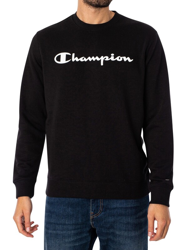 Champion Comfort Graphic Sweatshirt - Black