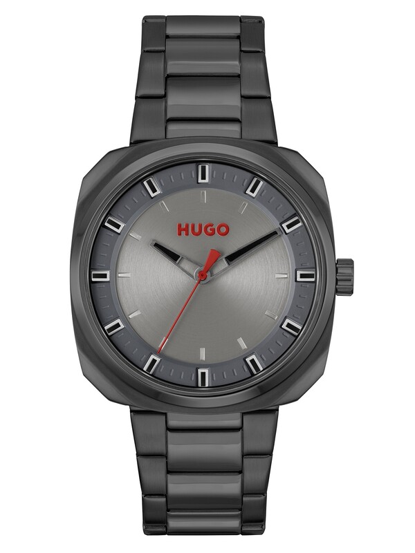 HUGO Shrill Square Watch - Black