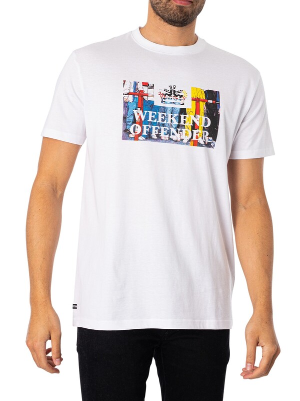 Weekend Offender Bissel T-Shirt - White