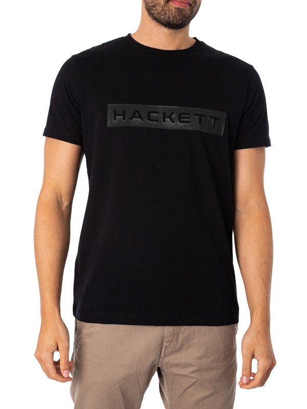 Hackett London Sport Graphic T-Shirt - Black