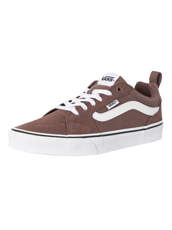 Vans Filmore Suede Trainers - Deep Taupe/White