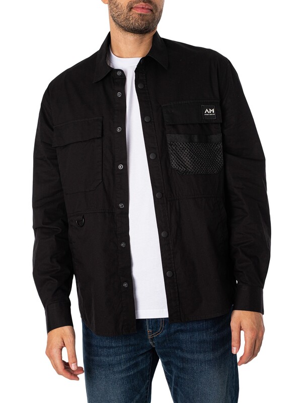 Antony Morato Regular Fit Twill Jacket - Black