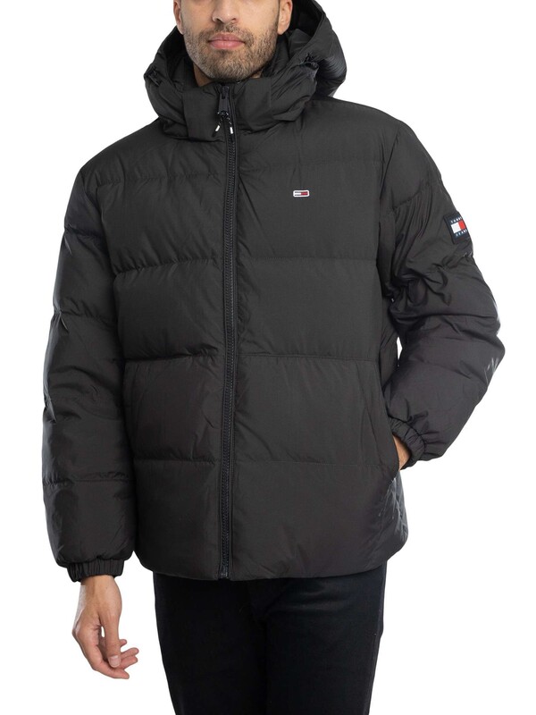 Tommy Jeans Essential Down Jacket - Black