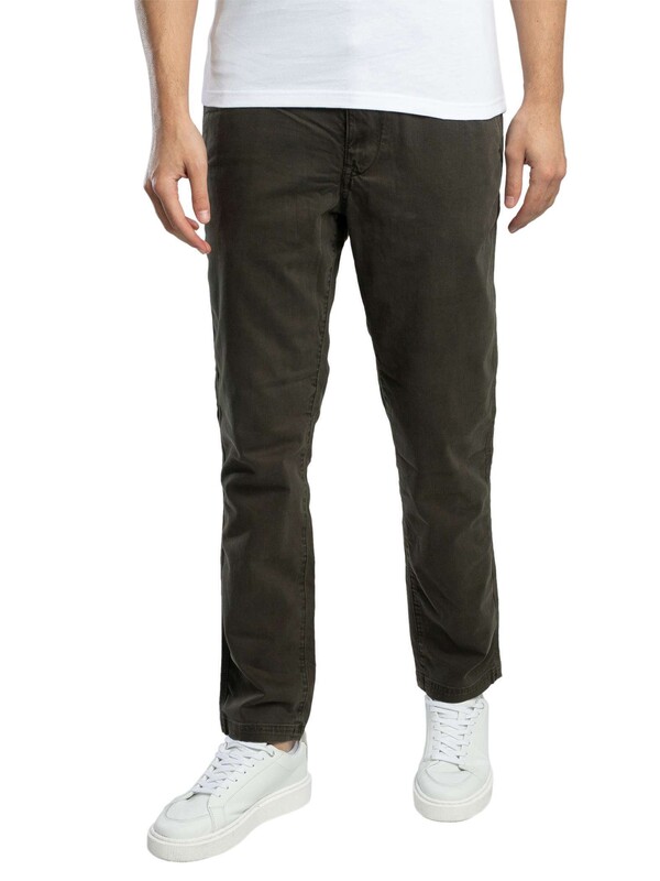 Superdry International Chino Trousers - Dark Grey Green