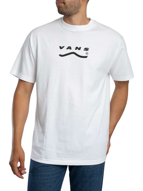 Vans Determined Back Graphic T-Shirt - White/Black