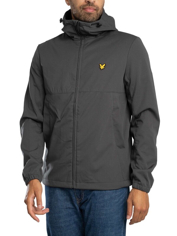 Lyle & Scott Sports Windbreaker Full Zip Jacket - Granite