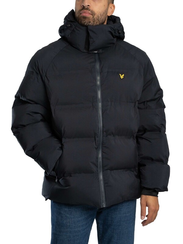 Lyle & Scott Welded Puffer Jacket - Jet Black